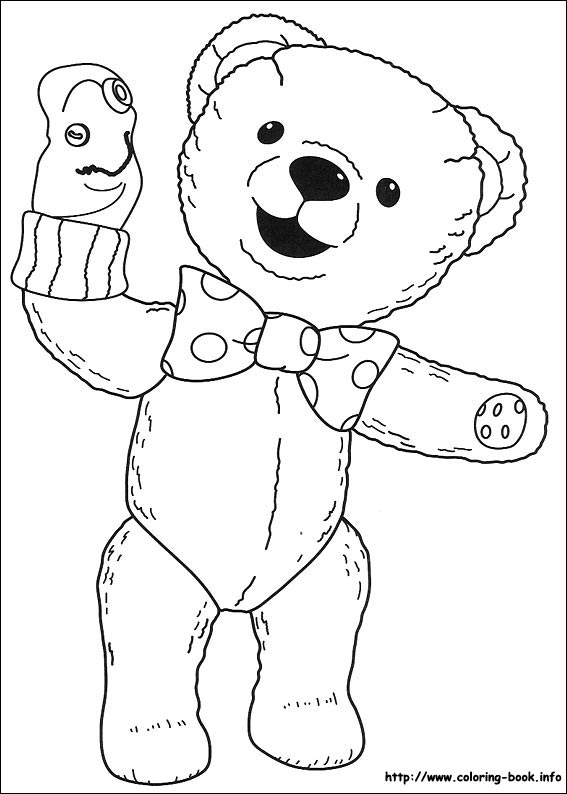 Andy Pandy coloring picture